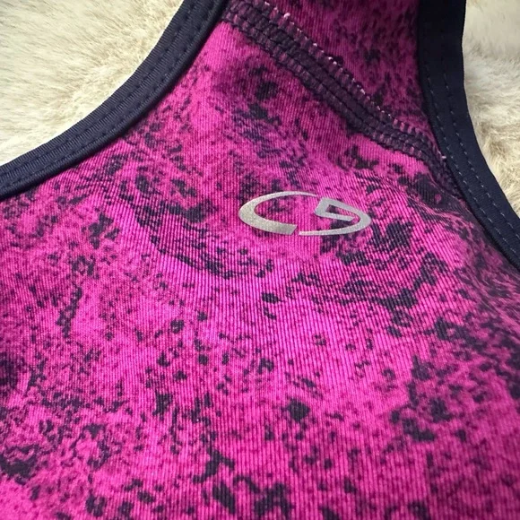 Champions XL fusia /navy blue sport bra - Picture 2 of 8